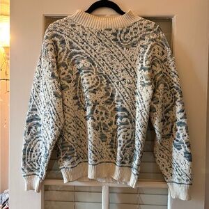 gorgeous vintage made in usa cotton sweater
